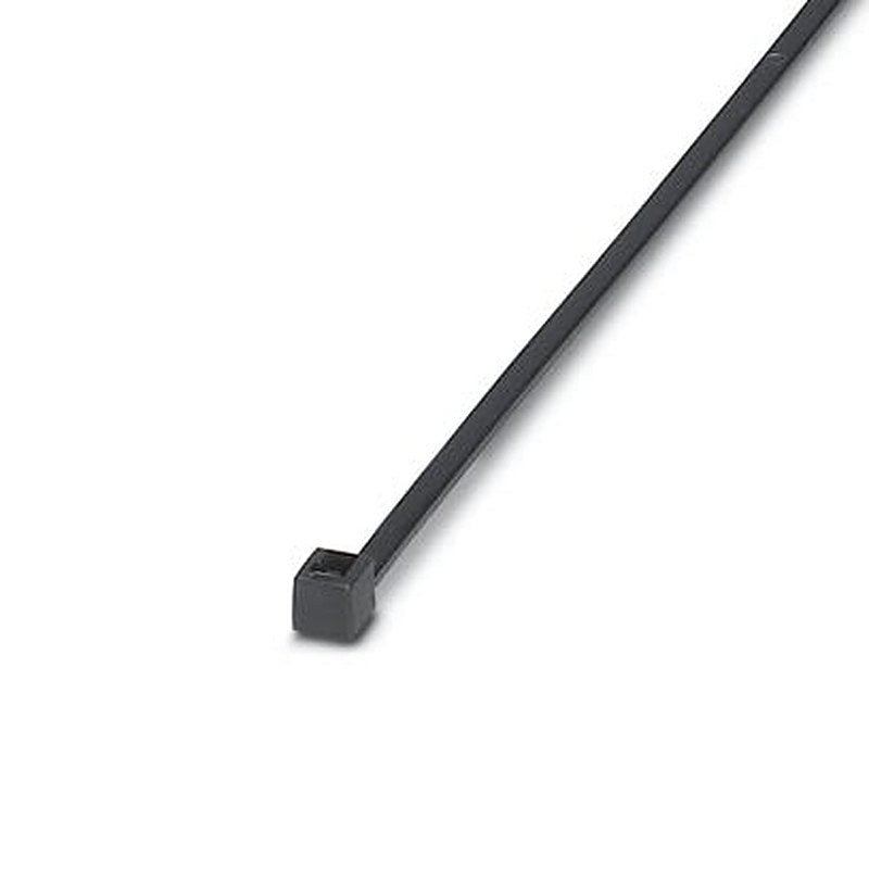 Phoenix Contact Cable Tie, Standard, 98 mm x 2.5mm, Black Polyamide