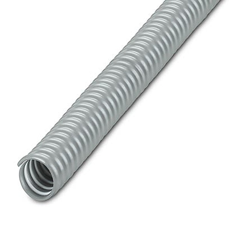 Phoenix Contact 10 m Grey Cable Cover in Polyvinyl Chloride, 22 mm ID