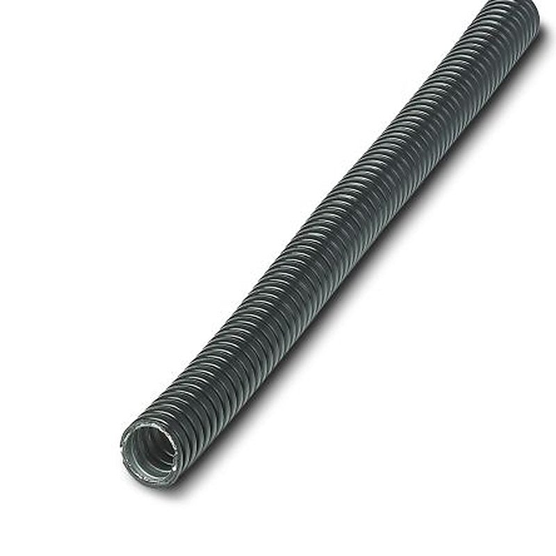 Phoenix Contact 10 m Black Cable Cover in Coated Galvanised Steel, Polyvinyl Chloride, 7 mm ID