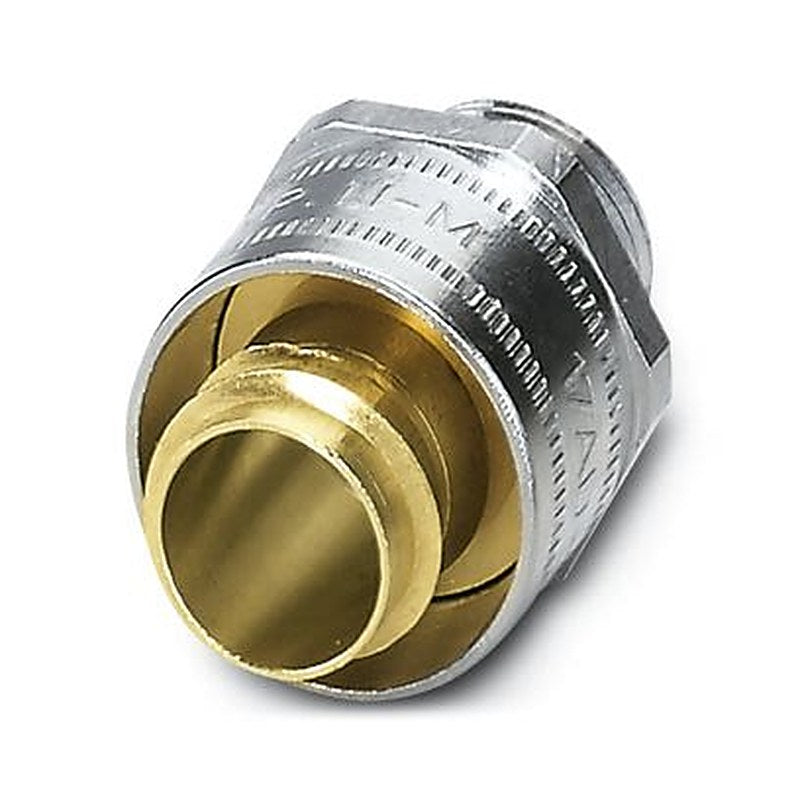 Phoenix Contact Brass Nickel Plated Brass Cable Gland, M16 Thread, 14 mm max., IP40