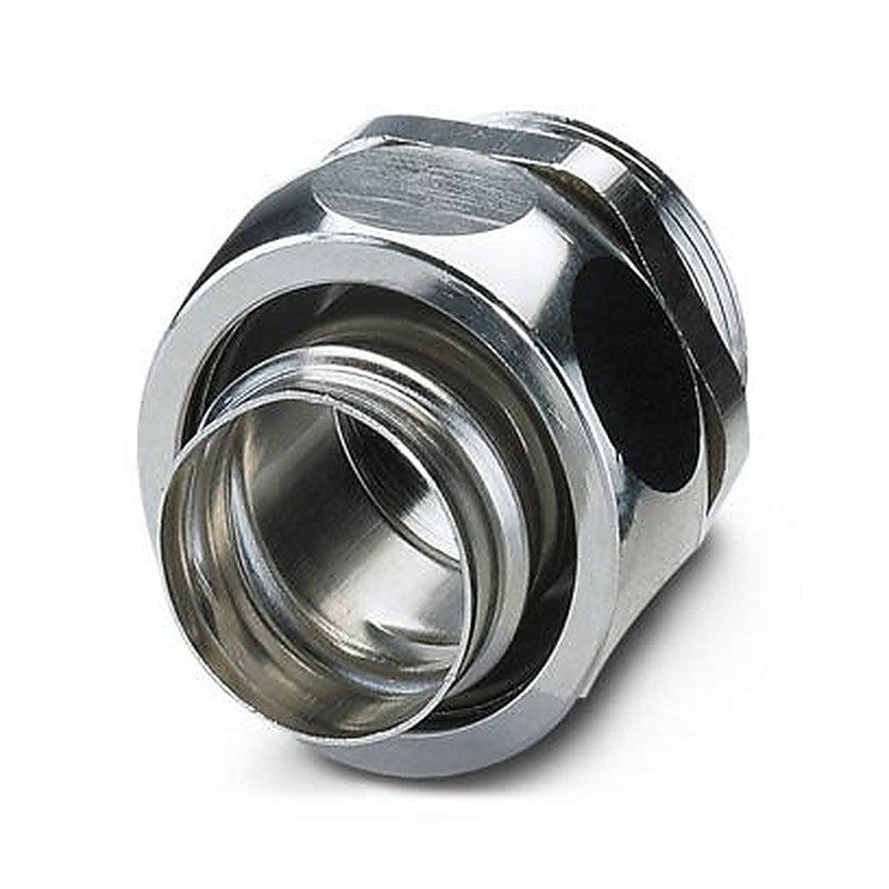 Phoenix Contact WP-G Series Silver Nickel Plated Brass Cable Gland, PG21 Thread, 20.5 mm min., 27 mm max., IP40