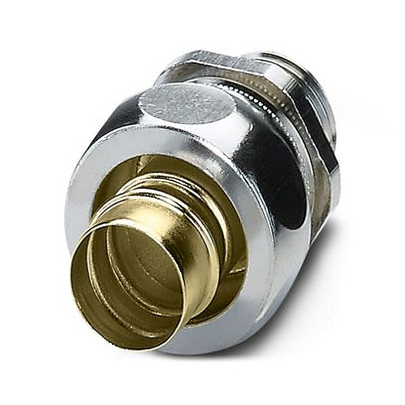 Phoenix Contact WP-G Series Silver Nickel Plated Brass Cable Gland, M16 Thread, 11.5 mm min., 17 mm max., IP40