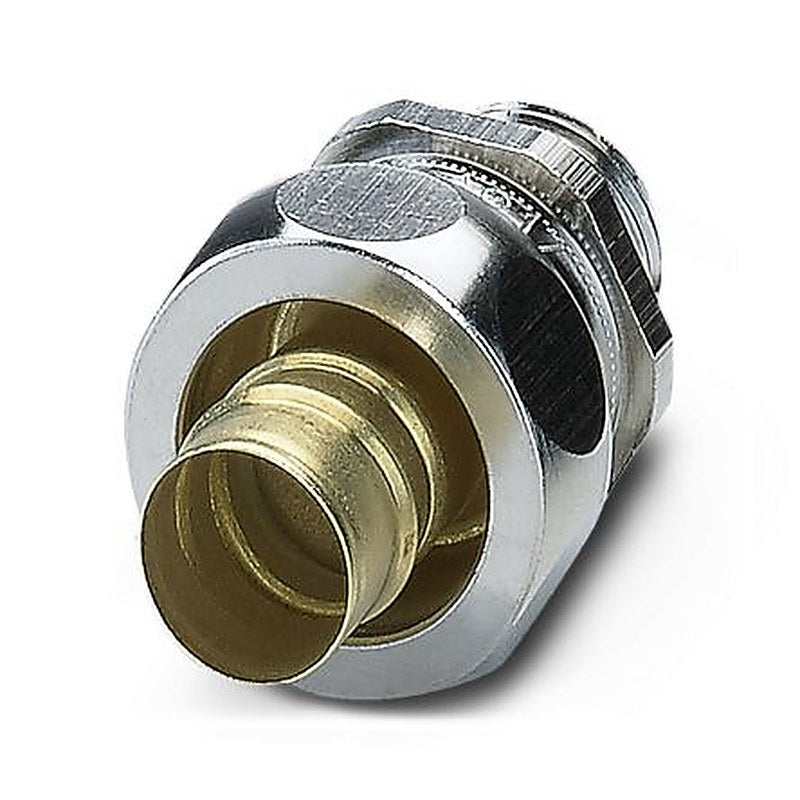 Phoenix Contact WP-G Series Grey Nickel Plated Brass Cable Gland, M16 Thread, 11.5 mm min., 17 mm max., IP65
