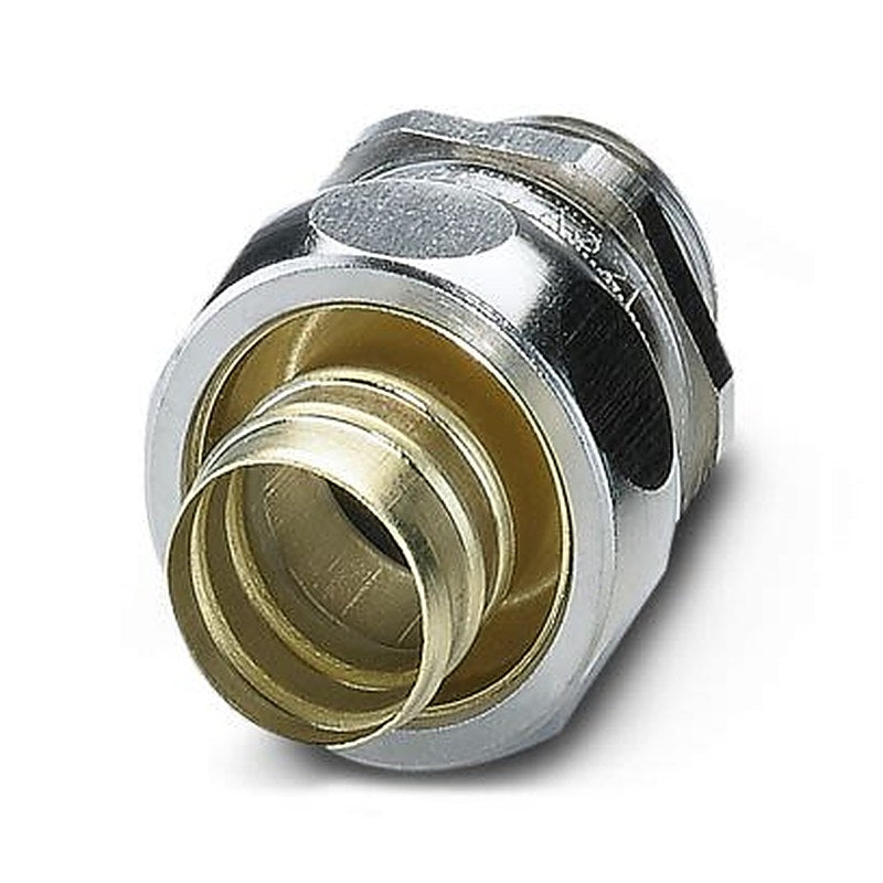 Phoenix Contact WP-G Series Silver Nickel Plated Brass Cable Gland, M20 Thread, 15.5 mm min., 21 mm max., IP65