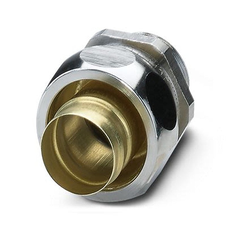 Phoenix Contact WP-G Series Silver Nickel Plated Brass Cable Gland, M25 Thread, 20.5 mm min., 27 mm max., IP65