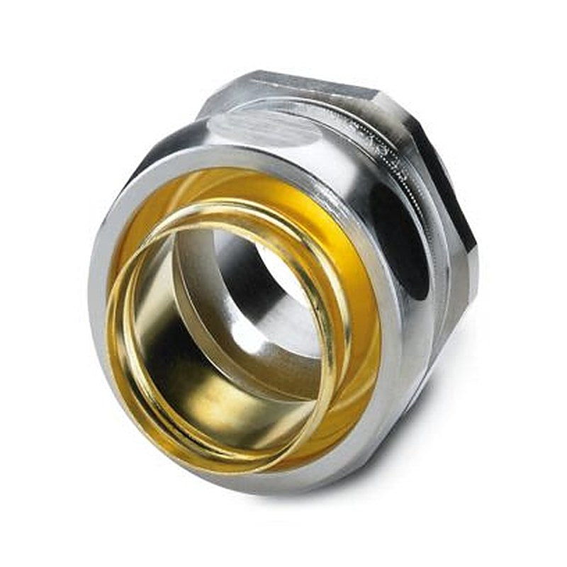 Phoenix Contact WP-G Series Silver Nickel Plated Brass Cable Gland, M40 Thread, 36.5 mm min., 45 mm max., IP65