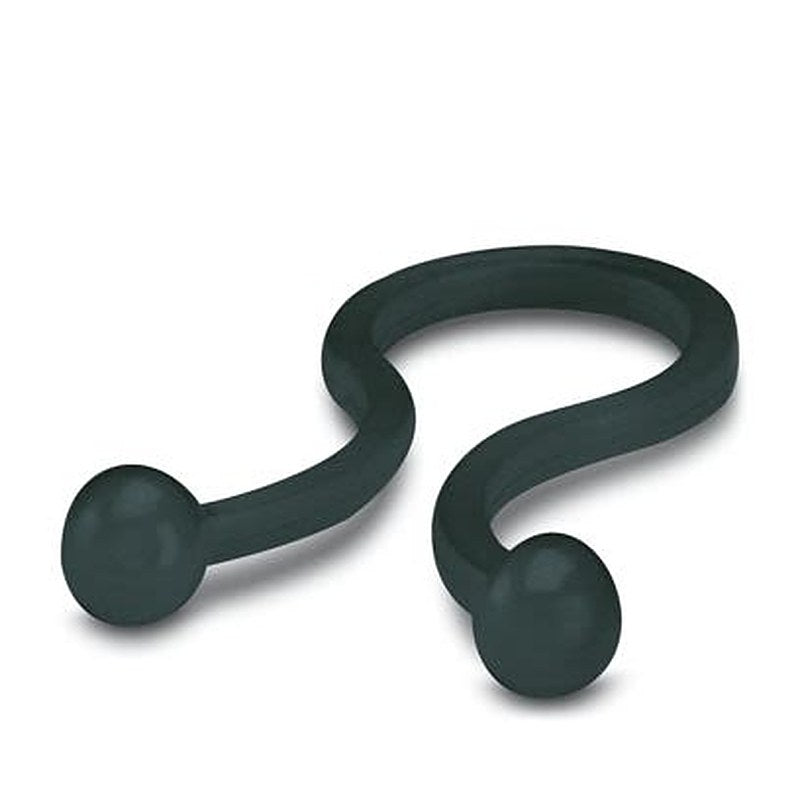Phoenix Contact Black Silicone Cable Tie, 12.7 mm Max. Bundle Twist 30.5 mm 12.7mm