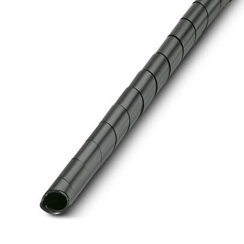 Phoenix Contact Spiral Cable Wrap, 10 mm 70 mm Cable Diameter Polyethylene WG-S HF 70 BK Series