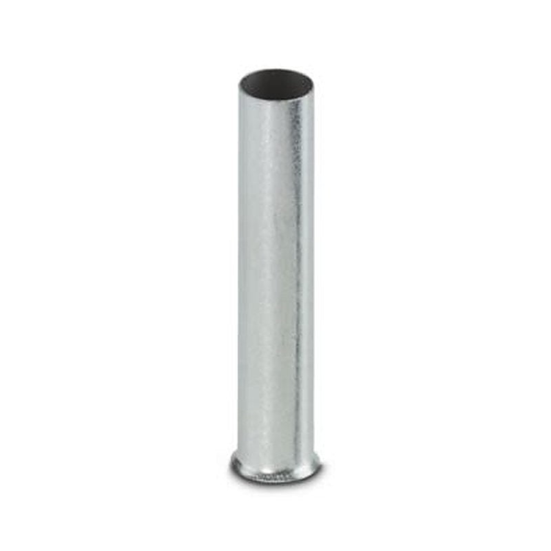 Phoenix Contact, A 25 -40 Insulated Ferrule, 40 mm Pin Length, 7.3 mm Pin Diameter, Silver to 4 AWG Wire Size