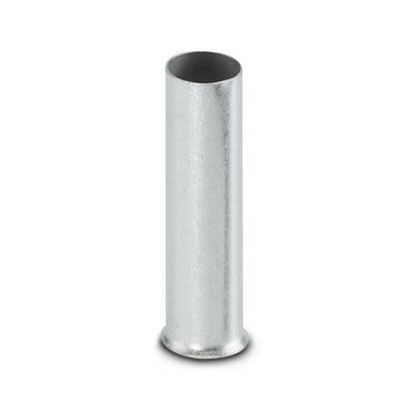 Phoenix Contact, A 50 -40 Insulated Ferrule, 40 mm Pin Length, 10.3 mm Pin Diameter, Silver to 1 AWG Wire Size