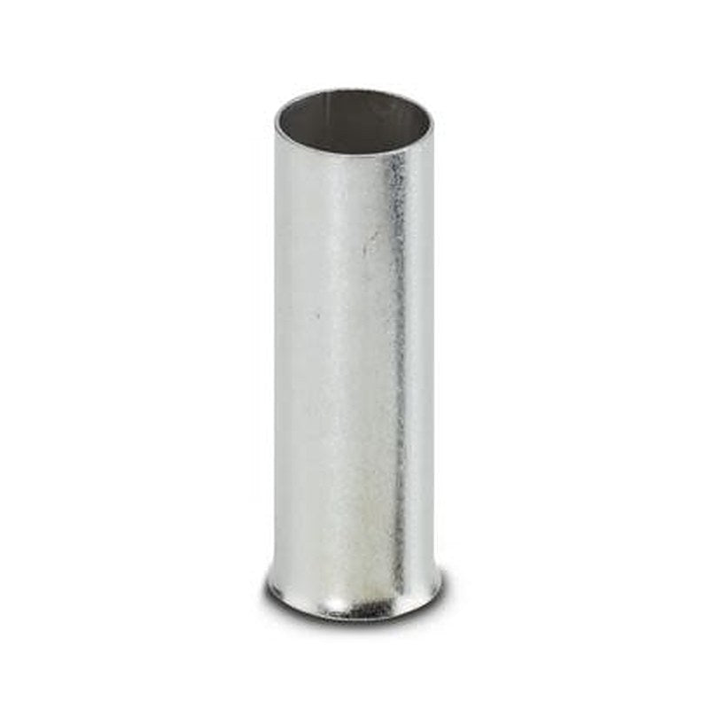 Phoenix Contact Insulated Ferrule, 40 mm Pin Length, 12.5 mm Pin Diameter, Silver to 2 AWG Wire Size