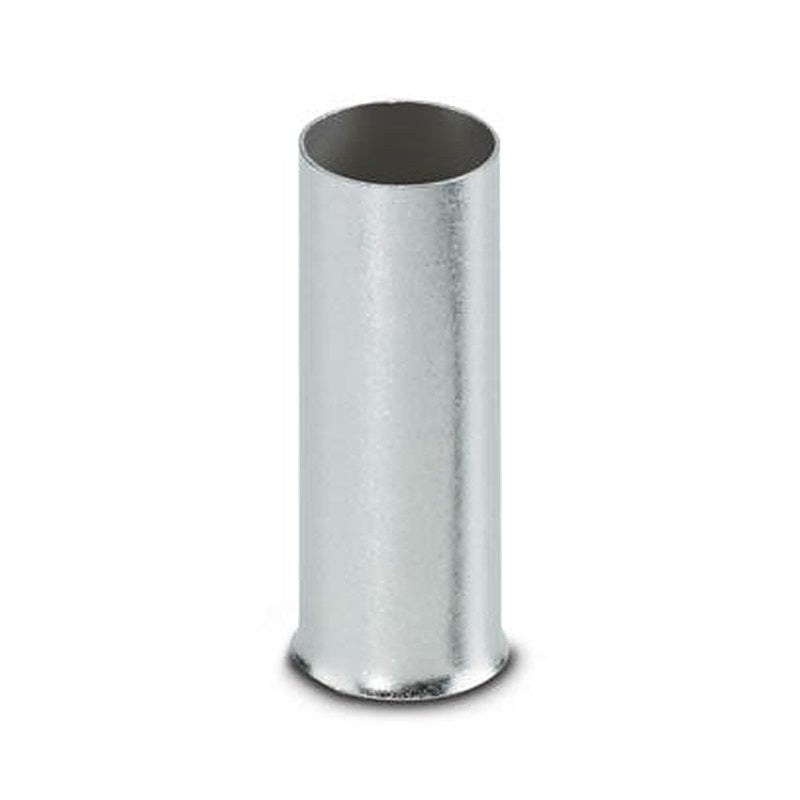 Phoenix Contact, A 95 -40 Insulated Ferrule, 40 mm Pin Length, 14.5 mm Pin Diameter, Silver to 3 AWG Wire Size