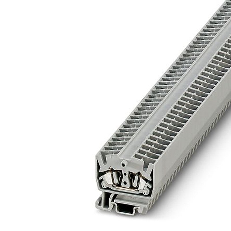 Phoenix Contact 3244012 MSB 2.5 Series Feed Through Terminal Block Grey, 0.08mm², 4 mm², 1-Level, Spring Cage, IECEx,