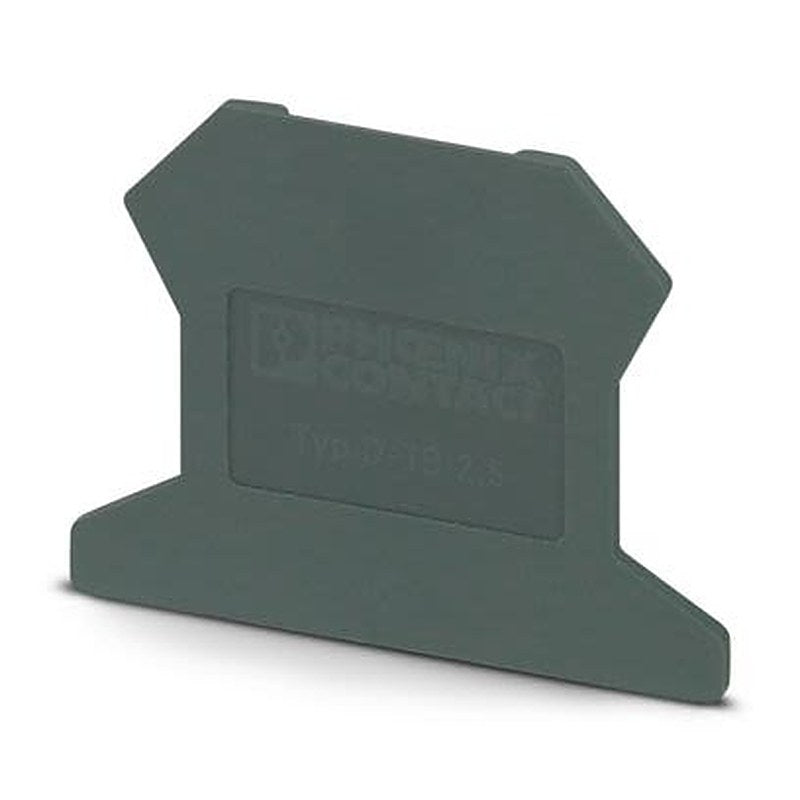 Phoenix Contact TB Series End Cover for Use with Terminal Block, EFUP-E