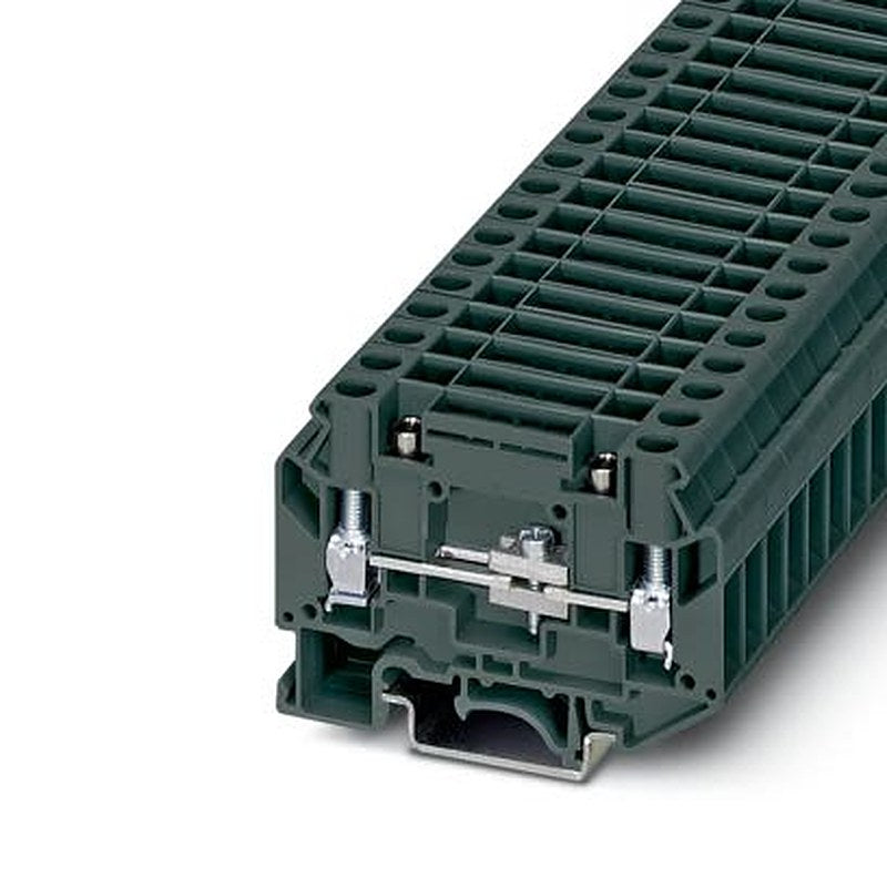 Phoenix Contact 3246463 TB Series Test Disconnect Terminal Block Dark Grey, 1-Level, Screw, EFUP-E