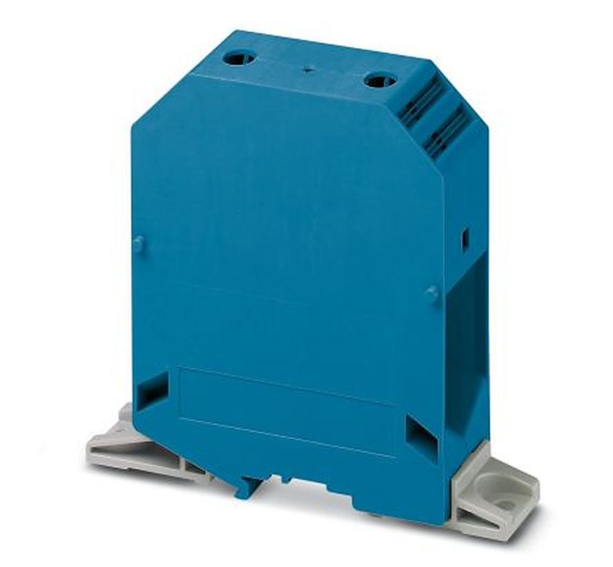 Phoenix Contact 3247066 UKH240-F BU Series Terminal Block Blue, 240mm², 1-Level