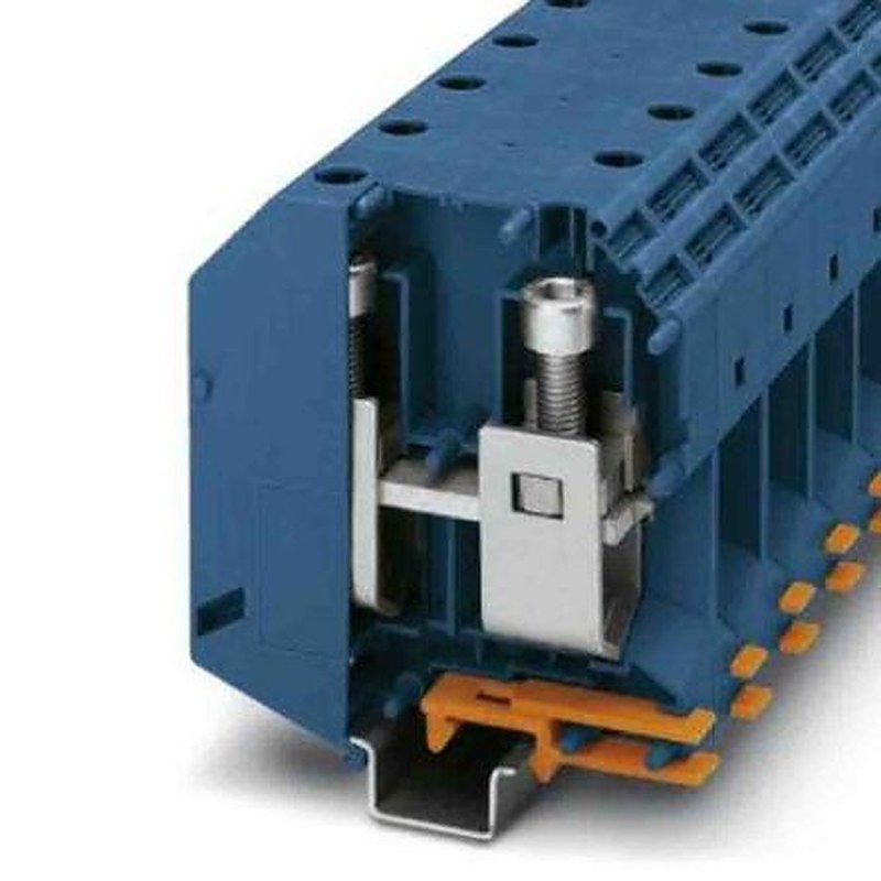 Phoenix Contact 3247434 UKH Series High Current Connector Blue, 150mm², 35 mm², 1-Level, Screw