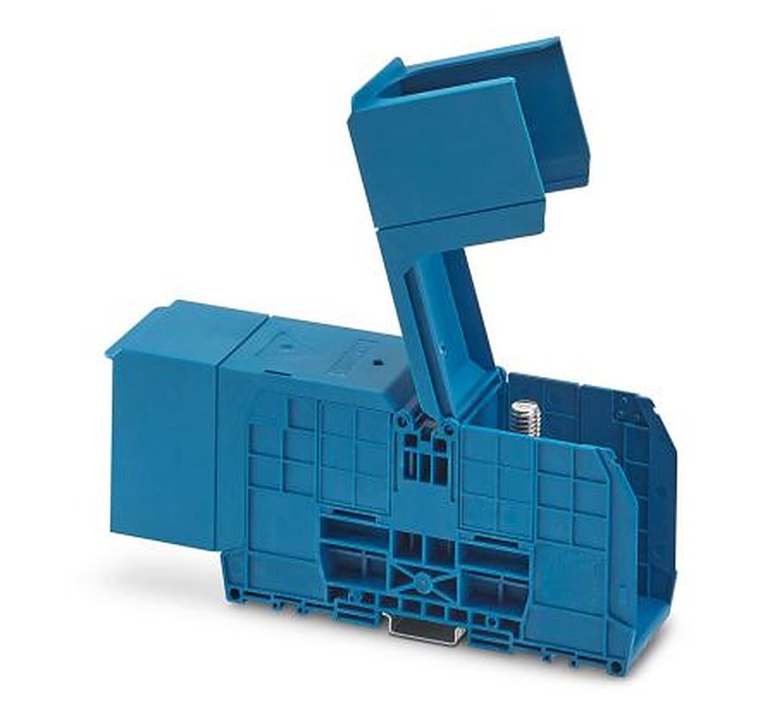 Phoenix Contact 3247987 RBO 12-HC BU Series High Current Connector Blue, 10mm², 240 mm², 1-Level, Bolt, IECEx, EAC Ex,