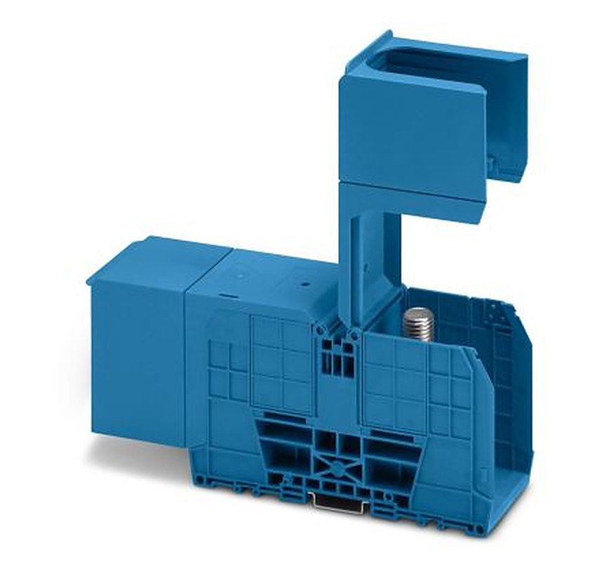 Phoenix Contact 3247990 RBO 16-HC BU Series High Current Connector Blue, 25mm², 300 mm², 1-Level, Bolt, ATEX, EAC Ex,