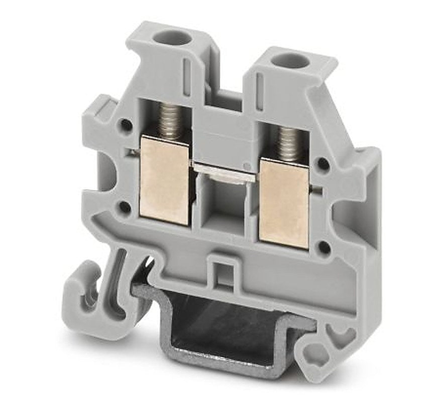Phoenix Contact 3248025 Feed Through Terminal Block Grey, 2-Level, Screw