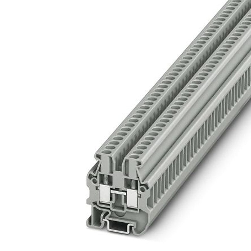 Phoenix Contact 3248030 MUT 2.5 Series Feed Through Terminal Block Grey, 2.5mm², 1-Level, Screw, IECEx/ATEX