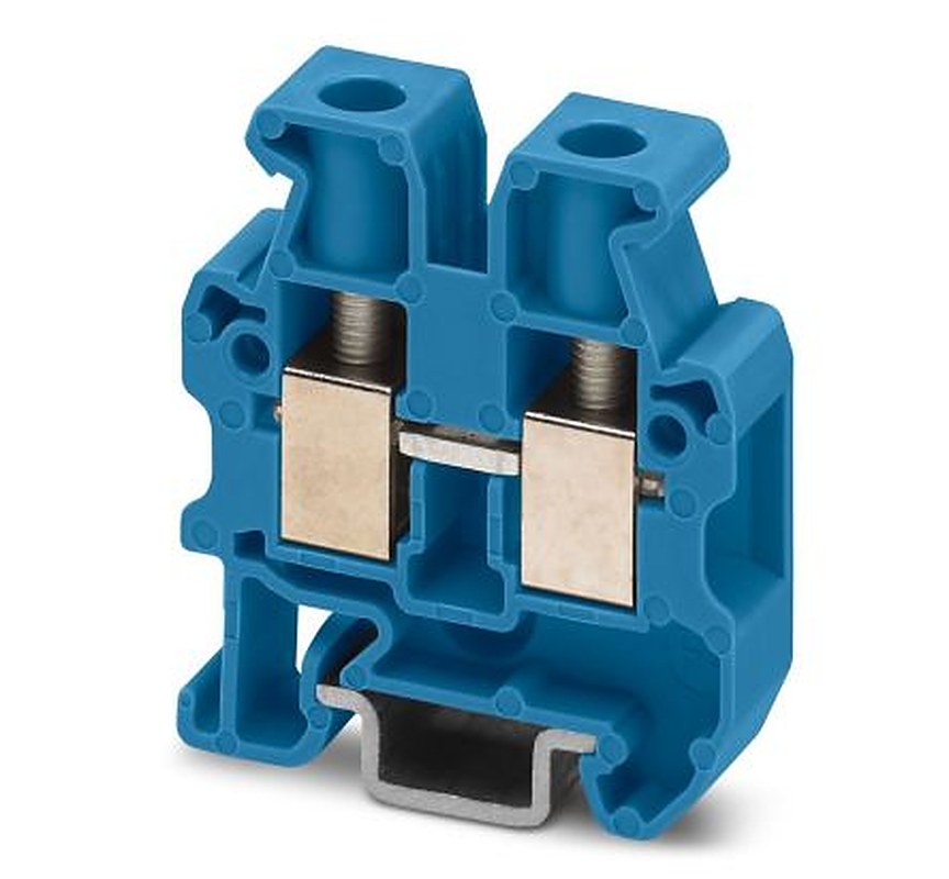 Phoenix Contact 3248039 Feed Through Terminal Block Blue, 2-Level, Screw