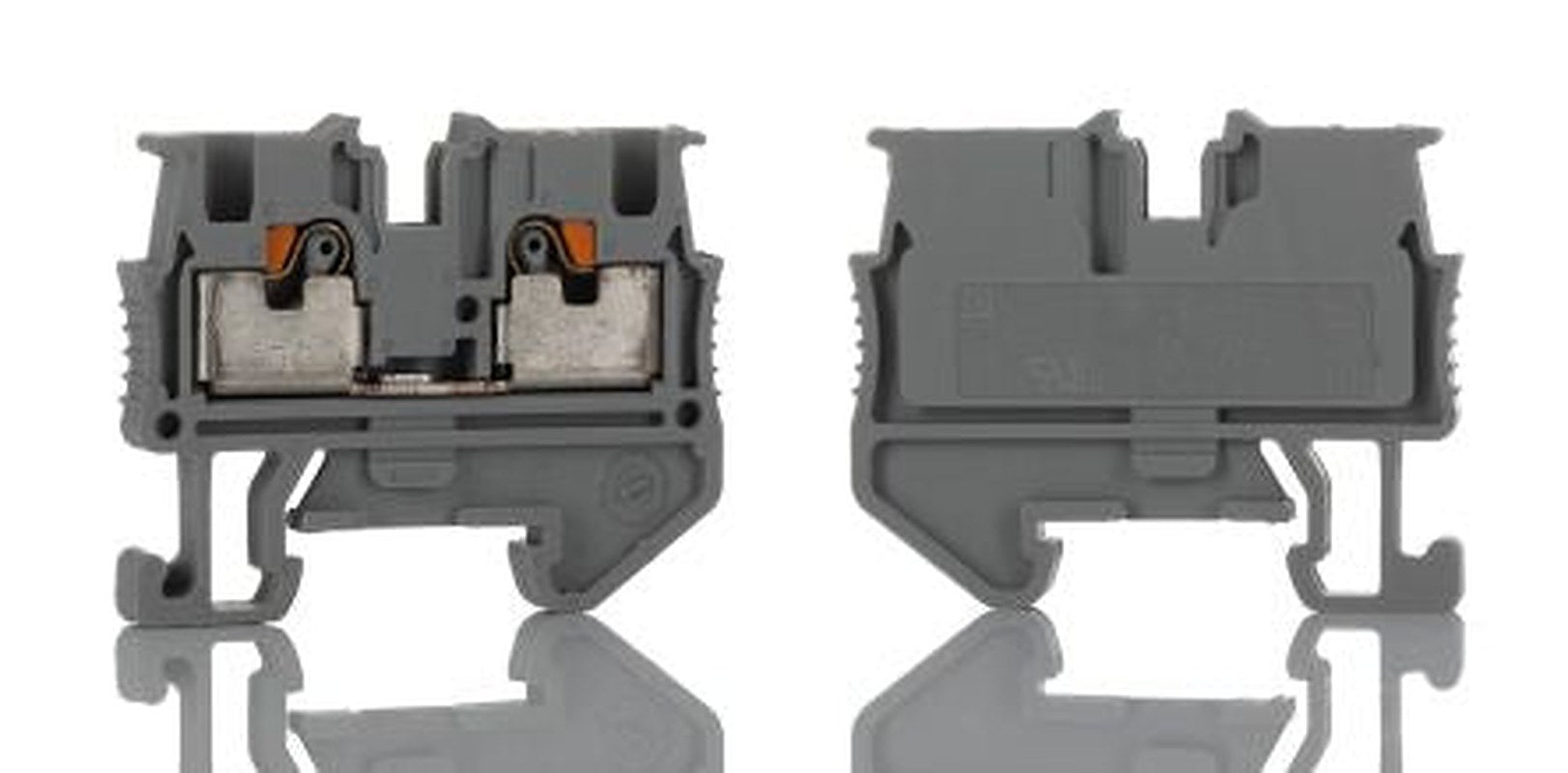 Phoenix Contact 3248100 MPT 1.5/S Series Feed Through Terminal Block Grey, 1.5mm², 1-Level, Push-in