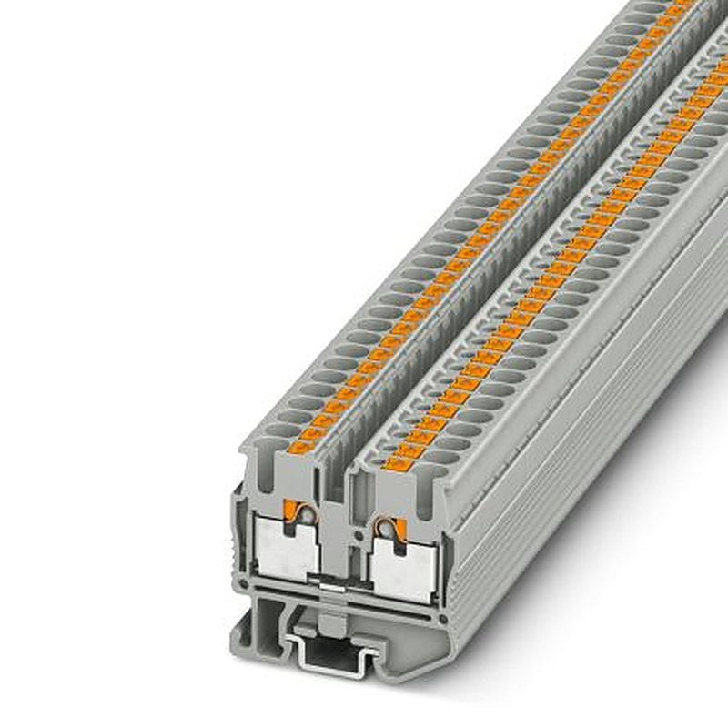 Phoenix Contact 3248125 Feed Through Terminal Block Grey, 2.5mm², 1-Level, Push-in
