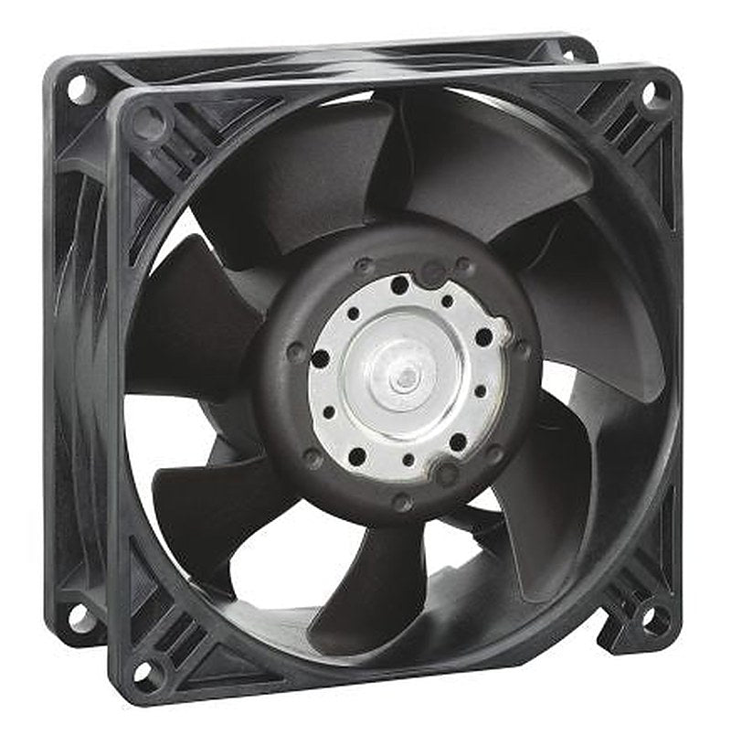 ebm-papst 3250 J - S-Panther Series Axial Fan, 24V dc, 270 m³/h, 35 W, 0.12 A Max, IP68 92 mm 92mm 38.15 mm