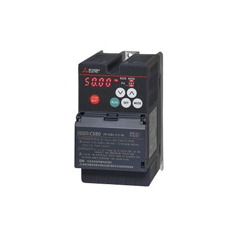 Mitsubishi Electric Inverter Drive, 0.4 kW, 3 Phase, FR-CS80 Series 480V ac 4.2 A