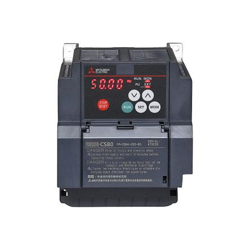 Mitsubishi Electric Inverter Drive, 2.2 kW, 3 Phase, FR-CS80 Series 480V ac 4.2 A