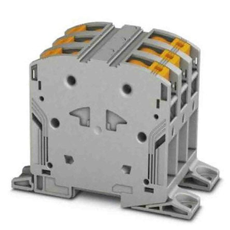 Phoenix Contact 3260121 PTPOWER Series High Current Connector Grey, 95mm², 1-Level, Screw