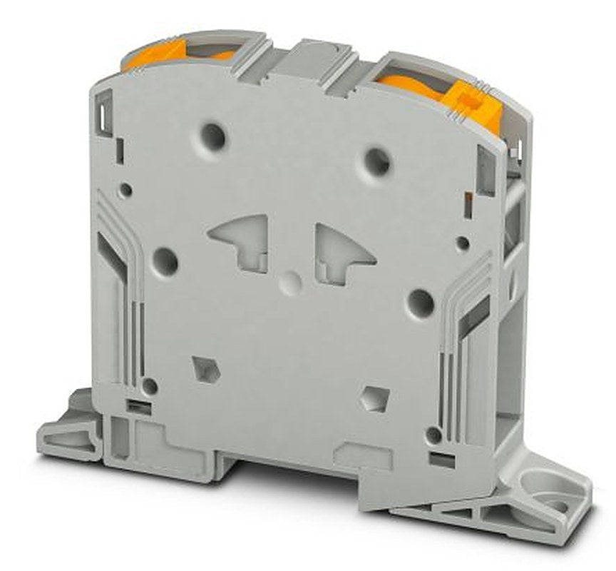 Phoenix Contact 3260133 PTPOWER 95-F Series DIN Rail Terminal Block Grey, 95mm², 1-Level, Screw