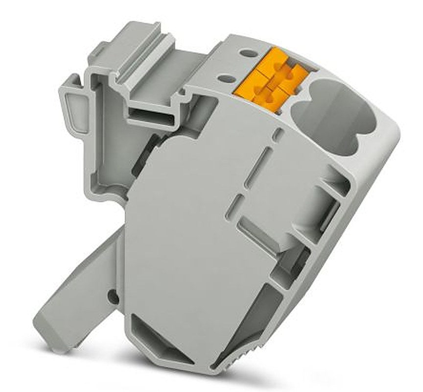 Phoenix Contact 3260145 AGK 10 Series DIN Rail Terminal Block Grey, 0.5mm², 16 mm², 1-Level, Push-in, IECEx/ATEX