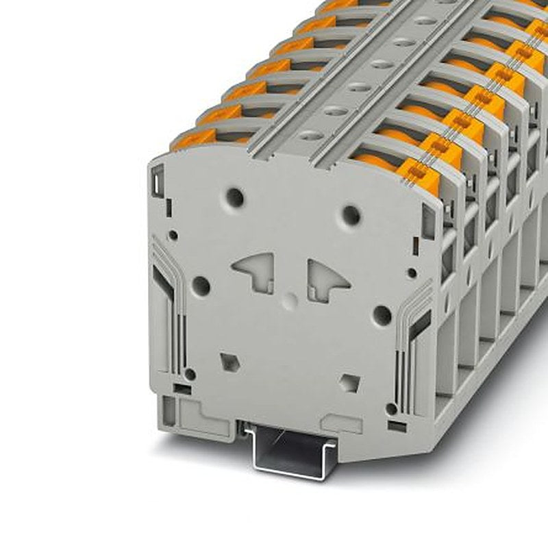 Phoenix Contact 3260163 PTPOWER 95 P Series High Current Connector Grey, 25mm², 95 mm², 1-Level, Screw