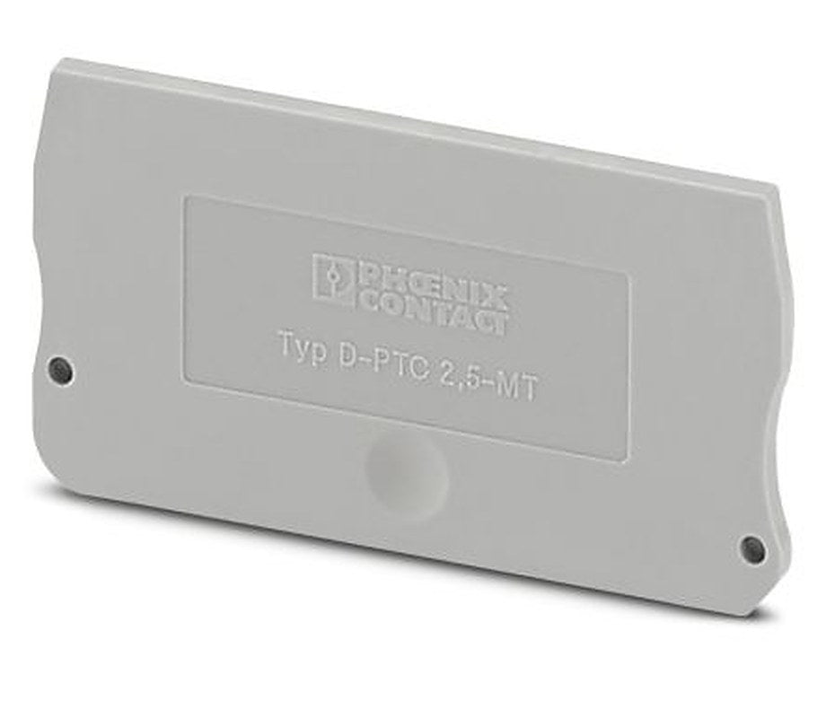 Phoenix Contact D - PTC 2 Series End Cover