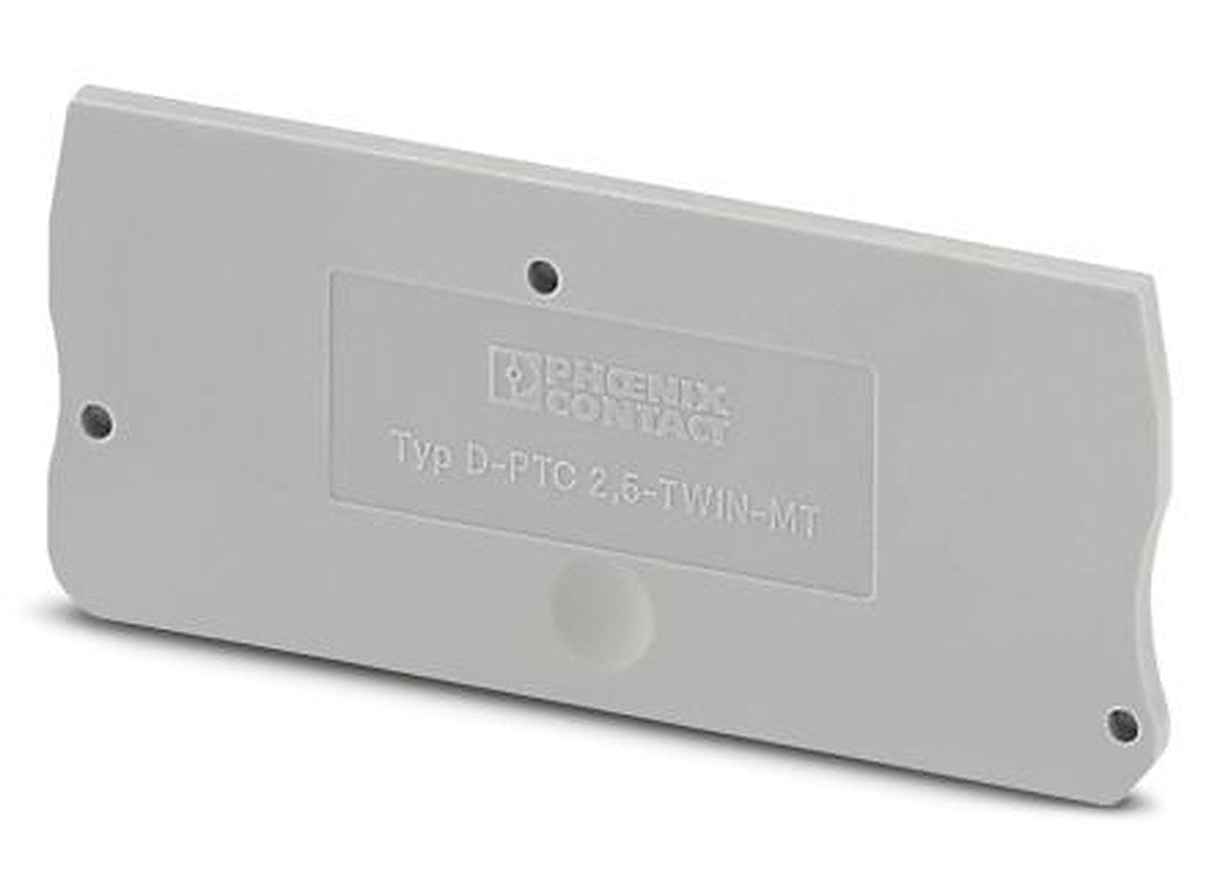Phoenix Contact D - PTC 2 Series End Cover