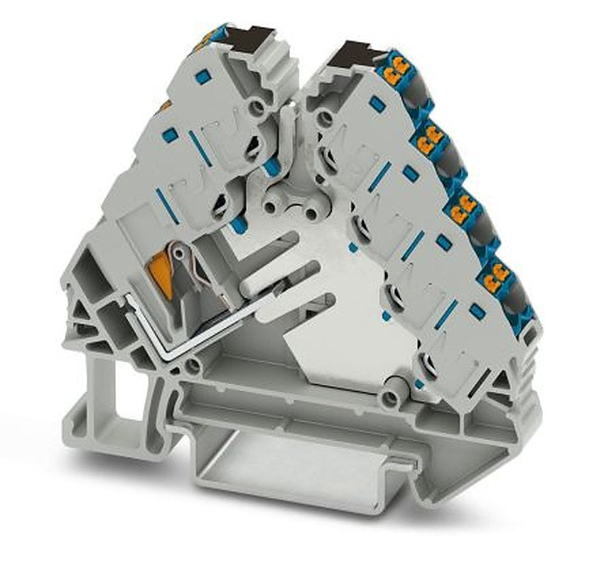 Phoenix Contact PTRVB Series Distribution Block, 13-Way, 14AWG, 26 AWG Wire, 32A Push-in