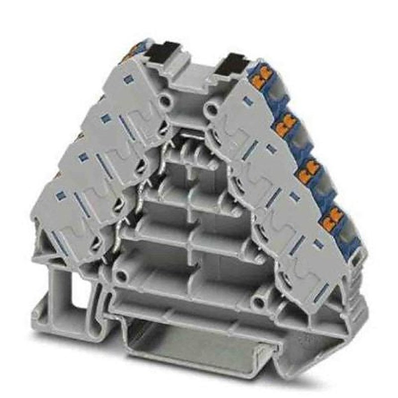 Phoenix Contact Distribution Block, 16 Way, 250V, 17.5A, Grey