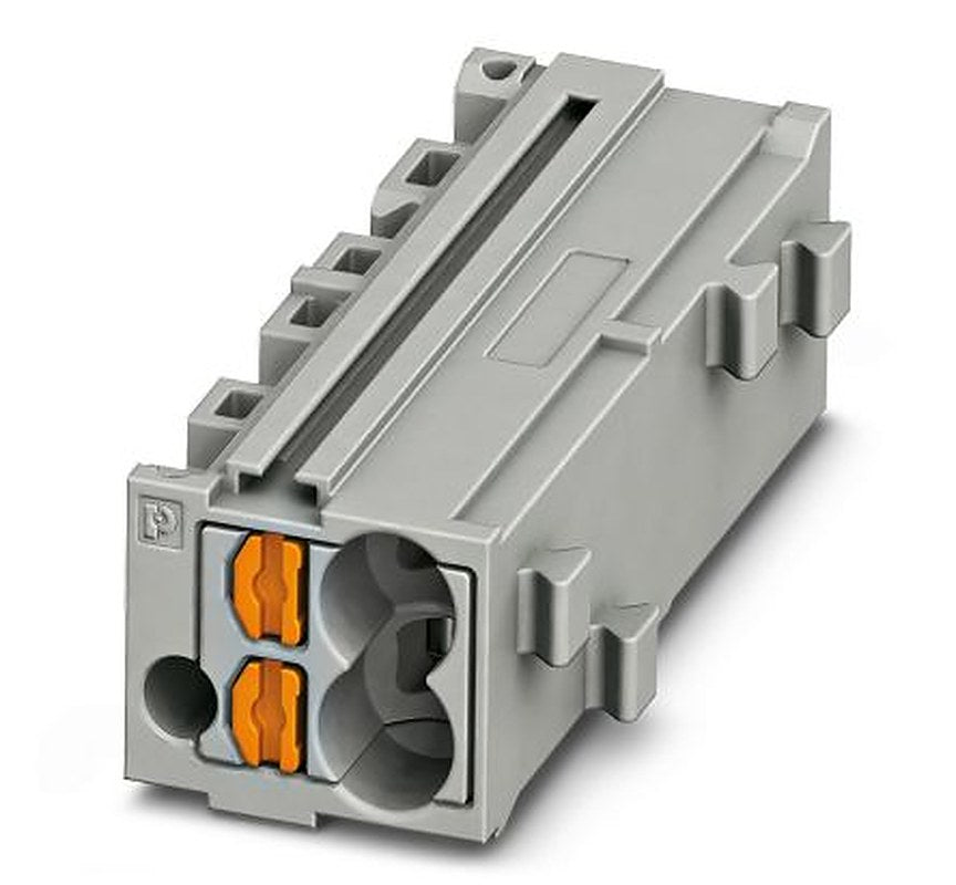 Phoenix Contact 3270302 Pluggable Terminal Block Grey, 0.14mm², 2.5 mm², 1-Level, Push-in
