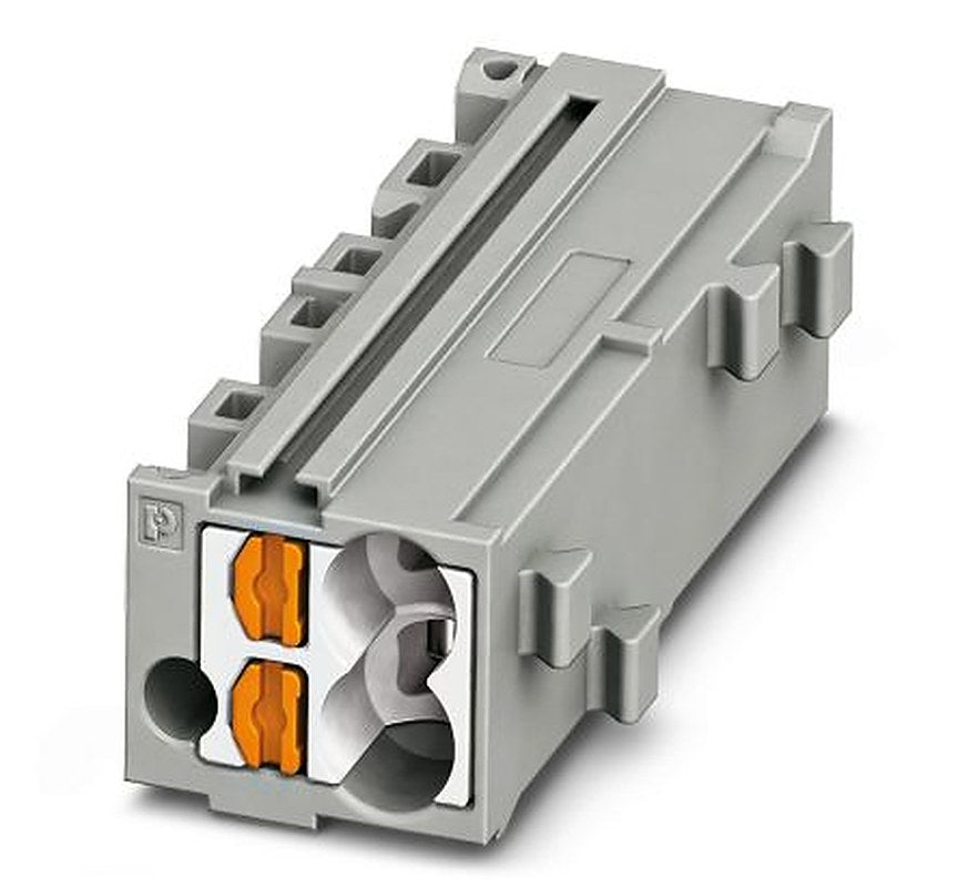 Phoenix Contact 3270303 Pluggable Terminal Block Grey, 0.14mm², 2.5 mm², 1-Level, Push-in