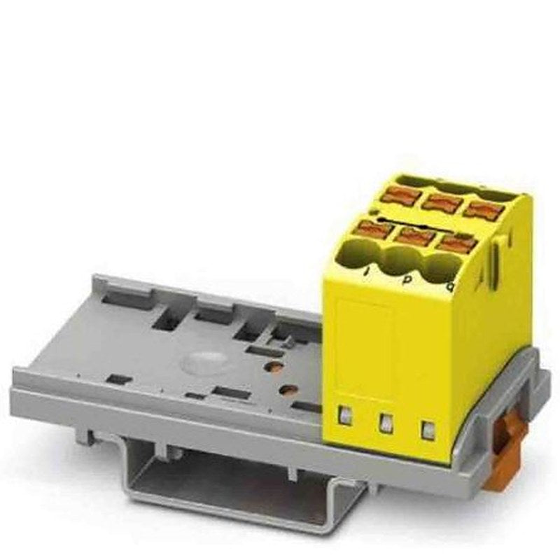 Phoenix Contact Distribution Block, 6 Way, 690V, 24A, Yellow