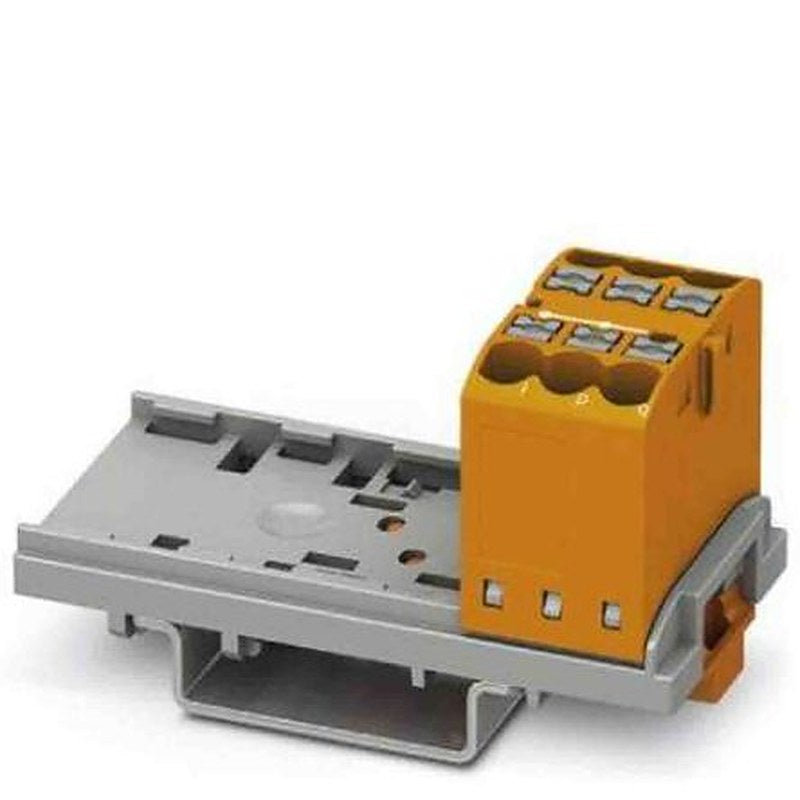 Phoenix Contact Distribution Block, 6 Way, 690V, 24A, Orange