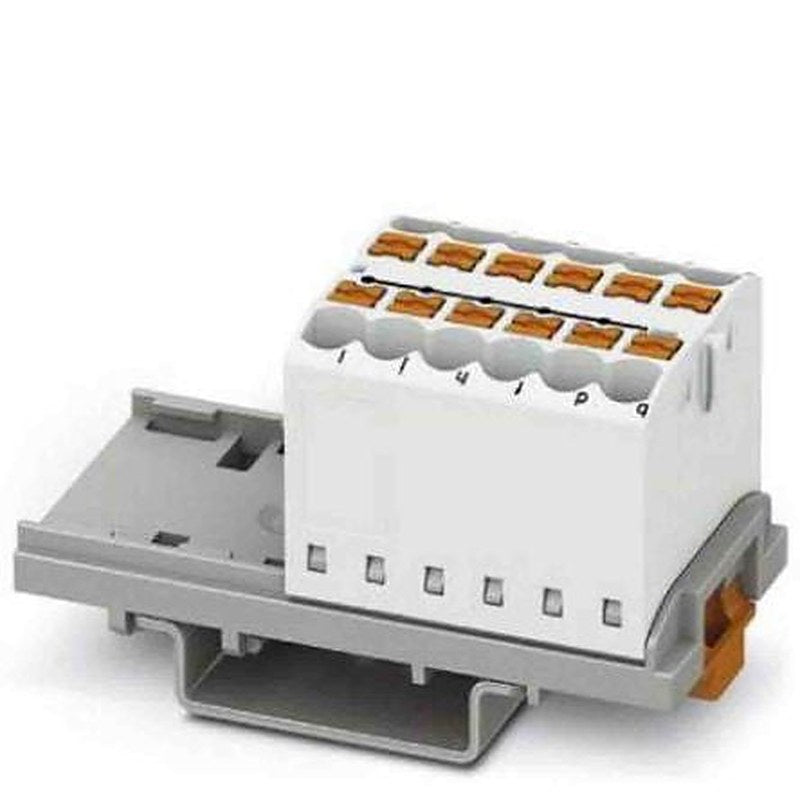 Phoenix Contact Distribution Block, 12 Way, 690V, 24A, White
