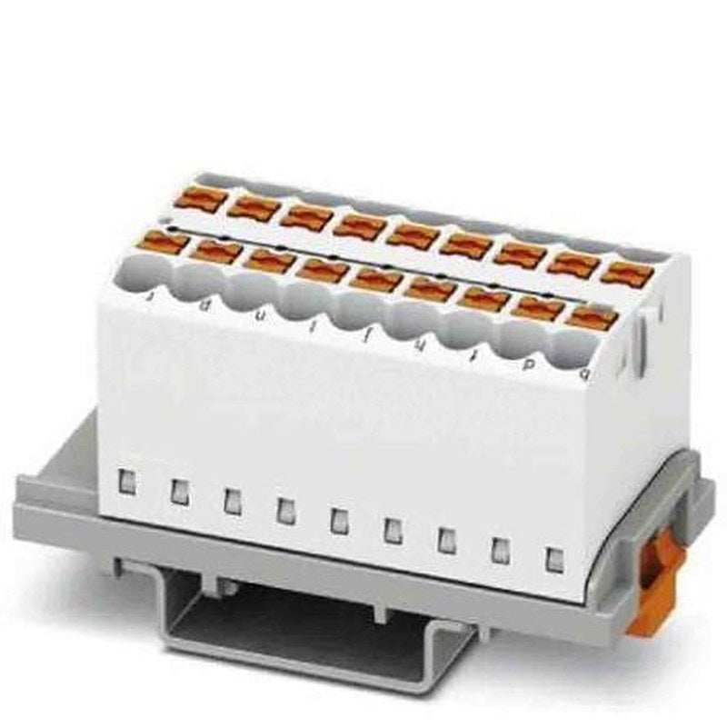 Phoenix Contact Distribution Block, 18 Way, 690V, 24A, White