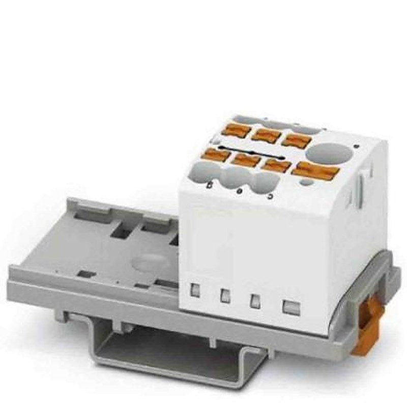 Phoenix Contact Distribution Block, 7 Way, 690V, 24A, White
