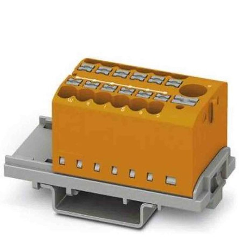 Phoenix Contact Distribution Block, 13 Way, 690V, 24A, Orange