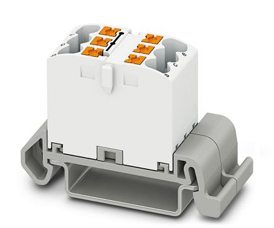 Phoenix Contact Distribution Block, 6 Way, 690V, 24A, Blue