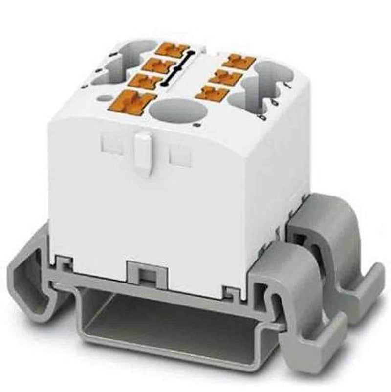 Phoenix Contact Distribution Block, 7 Way, 690V, 24A, White
