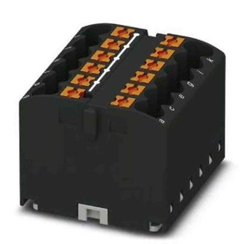 Phoenix Contact Distribution Block, 12 Way, 450V, 24A, Black